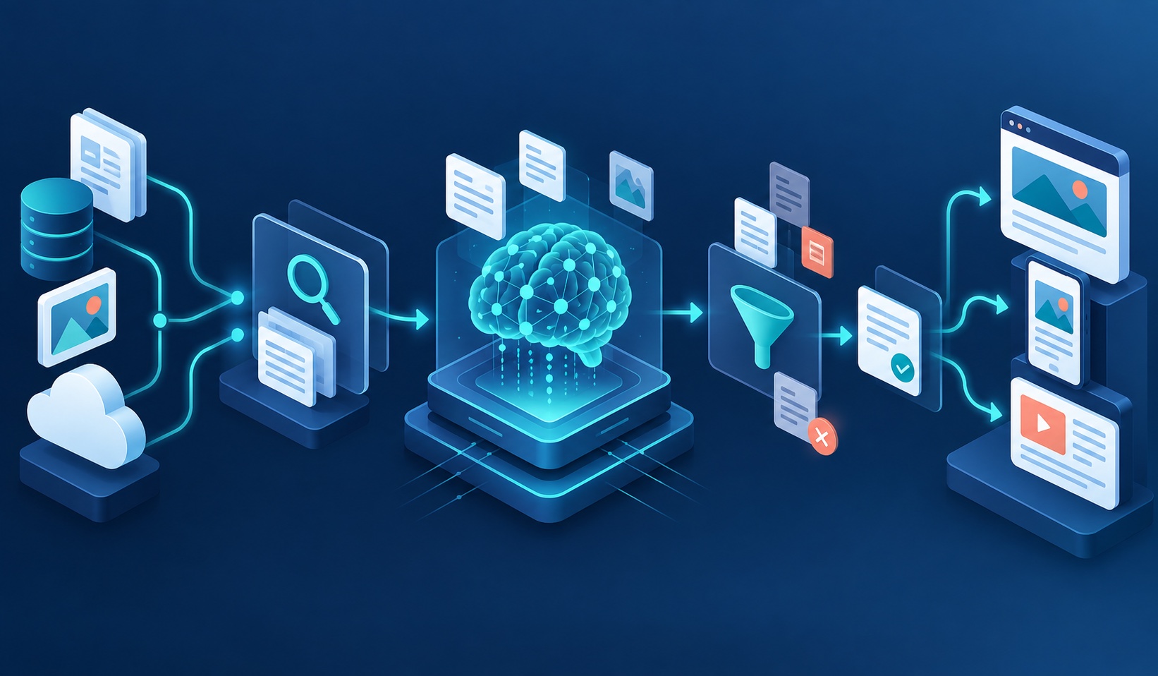 AI-powered integrations — LLM, RAG and automation components